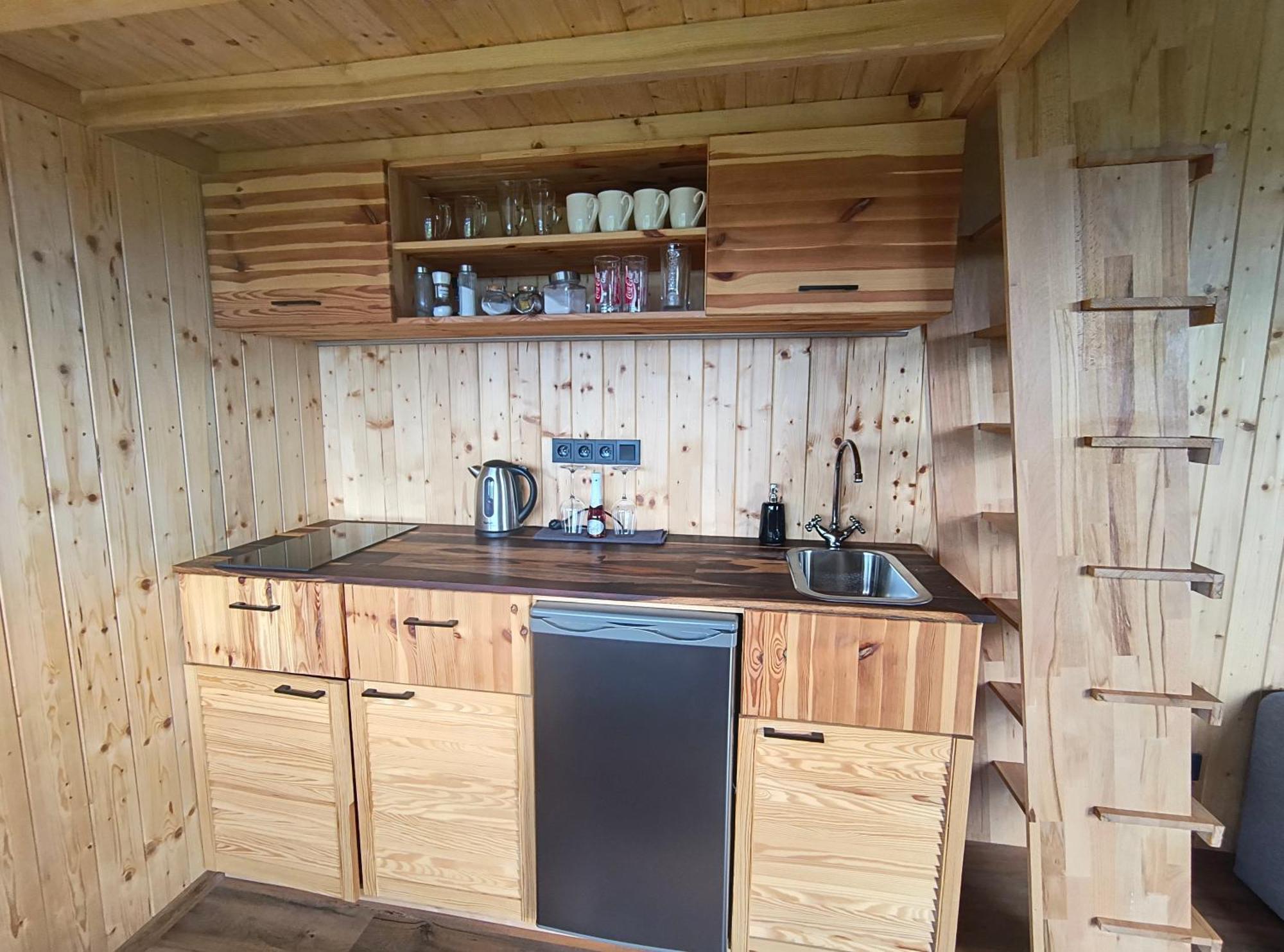 Tiny House Chvalcov Villa Exteriör bild